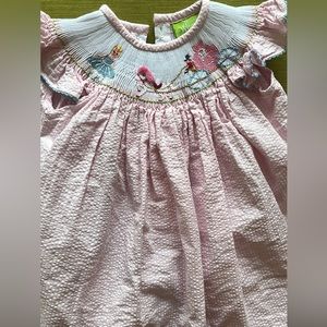 Classic Whimsy Disney Cinderella smocked dress